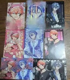 にじさんじ ぎゃうるふ 小柳ロウ 赤城ウェン チェキ風カード フォト レア