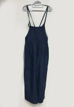 デニムサロペット　オーバーオール　L