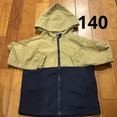 デビロック　フード付き2トーンジャケット