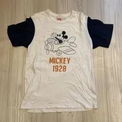 【UNIQLO UT】ミッキーマウス Tシャツ Mサイズ ディズニー レトロ