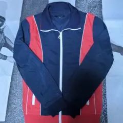 【希少】トミーヒルフィガー トラックジャケット 紺×オレンジ M相当 レトロ