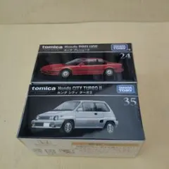 トミカプレミアム❗ ホンダ プレリュード& ホンダ シティ ターボⅡ❗2台