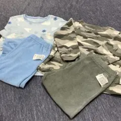 ユニクロ　パジャマ　フリース　90