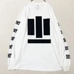 TENJINYU 天神湯 ロンT 白 Lサイズ