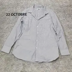 【UNIQLO】+J スーピマコットンシャツ ストライプ