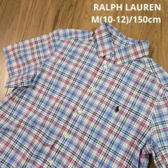 最終価格【RALPH LAUREN】 半袖 シャツ ブラウス トップス チェック