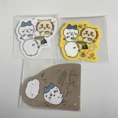 ちいかわ　ダイカットステッカー　ちいかわ　ハチワレ　シーサー