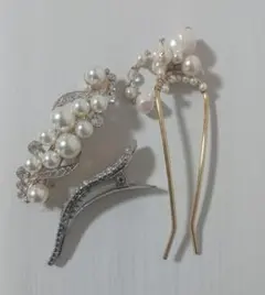 パール　ヘアアクセサリー