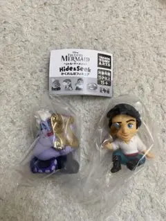 リトル・マーメイド カプセルトイセット　かくれんぼフィギュア
