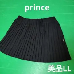プリンス　テニススカート　ブラック　サイズLL
