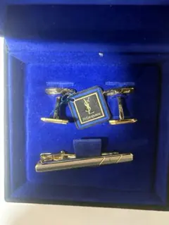 Yves Saint Laurent カフスボタン ネクタイピン セット