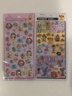 【正規品】ボンボンドロップシール　ディズニークラシック　プリンセス