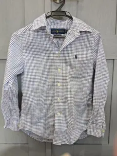 ラルフローレン　キッズ　シャツ　チェック