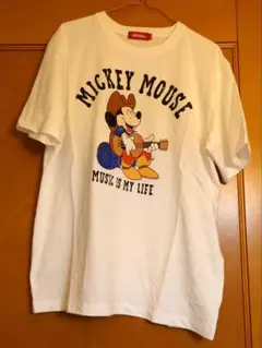 ミッキー　カウボーイ　Tシャツ