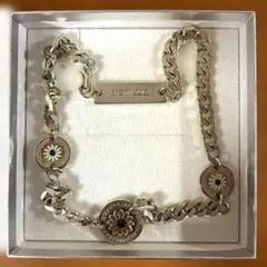 TTT_MSW　Flower Necklace　silver