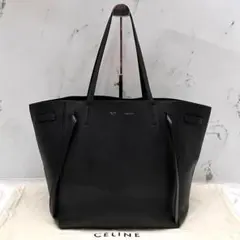 ✨レア美品✨セリーヌ　カバファントムスモール　ブラック　大容量トート　旧ロゴ