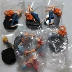 ワンピース ハーフエイジキャラクターズvol.3　6個セット　ナミ　フランキー