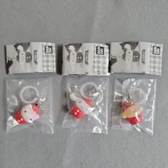 サンリオ ☆ いちご めじるしアクセサリー 3個セット