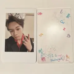 JO1 in wonderland チェンジングカード トレカ 鶴房汐恩