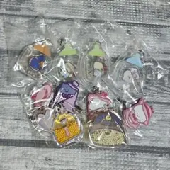 お文具といっしょ　シャカ　キーホルダー　ヘアクリップ　まとめ　ガチャ