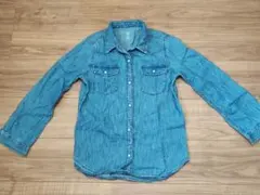 GAP デニム長袖シャツ　サイズ：140