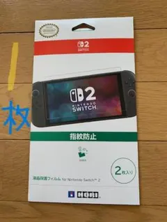 Switch2 ホリ　ＨＯＲＩ NSX-063 液晶保護フィルム　1枚　未使用