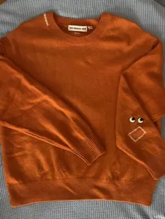 UNIQLO✖️アニヤ　プレミアムラムクルーネックセーターＸＸＬオレンジ