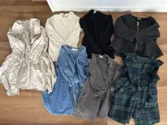 お値下げ中♡女の子　まとめ売り７点　100.110センチ　秋冬服♡