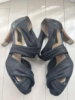 【LANVIN collection】パンプス サンダル 24cm 日本製