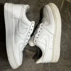 NIKE Air Force 1 ローカット ホワイト　23.5 紐なしのサムネイル