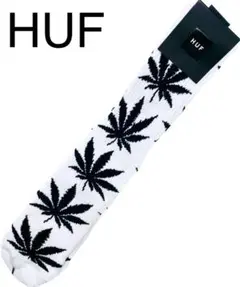 HUF PLANTLIFE SOCKS ハフ ハイソックス 白
