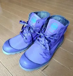 PALLADIUM◆防水レインスニーカー◆紫のサムネイル