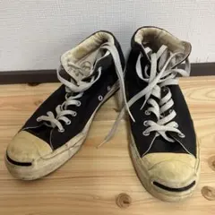 converse ジャックパーセルミッドカット　おまけでレザーのオールスター付き