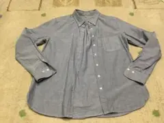 【ほぼ新品未使用】無印良品　定番オックスフォードシャツ　ボタンダウン