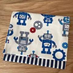 4784【2点100円、3点200円引き】ロボット柄移動ポケット