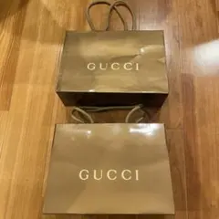 GUCCI（グッチ）紙袋2枚セット