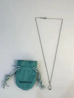 TIFFANY & Co. ティアドロップ ネックレス - メルカリ