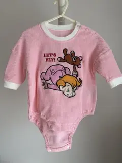 【美品】ディズニーピーターパン　ロンパース70サイズ　バースデイ