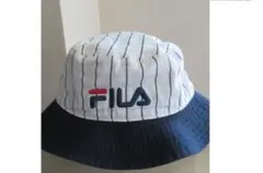 新品未使用タグ付き　FILAフィラ　ストライプ　バケットハット帽子