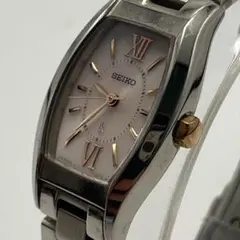 SEIKO LUKIA ルキア ソーラー腕時計 ピンク文字盤