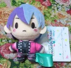 プロジェクトセカイカラフルステージ！ふわぷちマスコット ビビバス 青柳冬弥