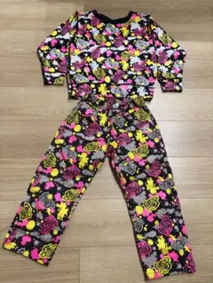 ☆美品☆ヒスミニ　トレーナー＆ジーンズセット　総柄