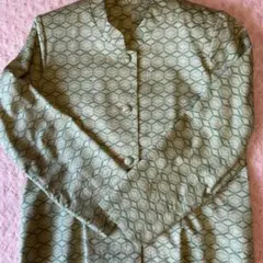 大島紬　リメイク　スーツ