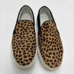 amb スリッポン ヒョウ柄 ハラコ 37