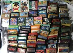 ジャンク ファミコン、スーパーファミコンソフトまとめセット