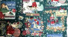 激レア ビンテージ コンコードファブリック クリスマス