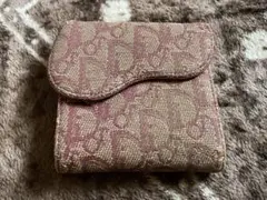 【ジャンク】Christian Dior ディオール 二つ折り財布