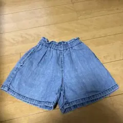 130デニムショートパンツ