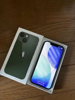 【美品】iPhone13mini 512GB 限定グリーン おまけ付