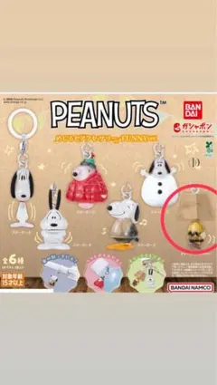 PEANUTS スヌーピー キーホルダー 6種セット